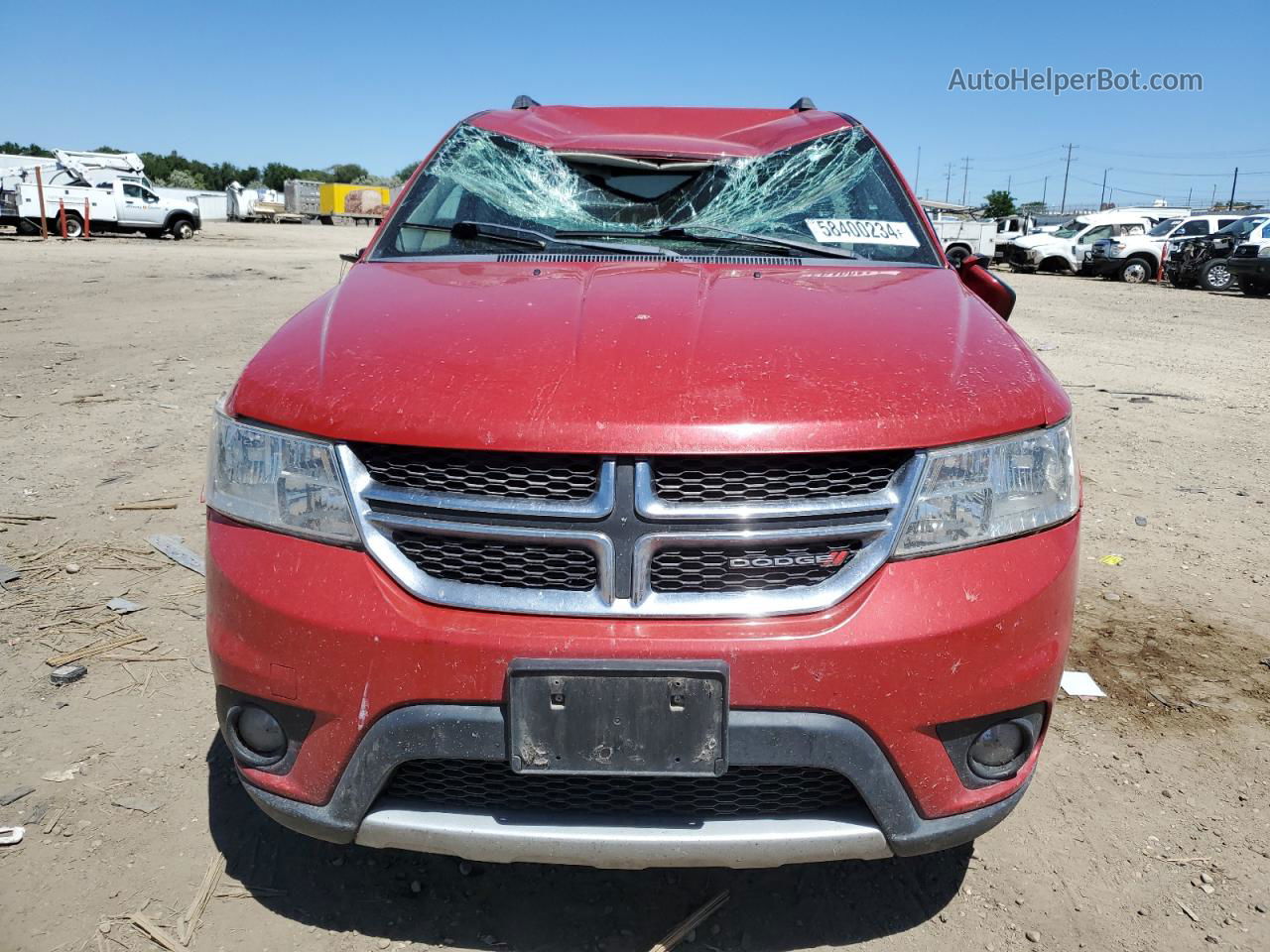 2016 Dodge Journey Sxt Красный vin: 3C4PDDBG6GT196303