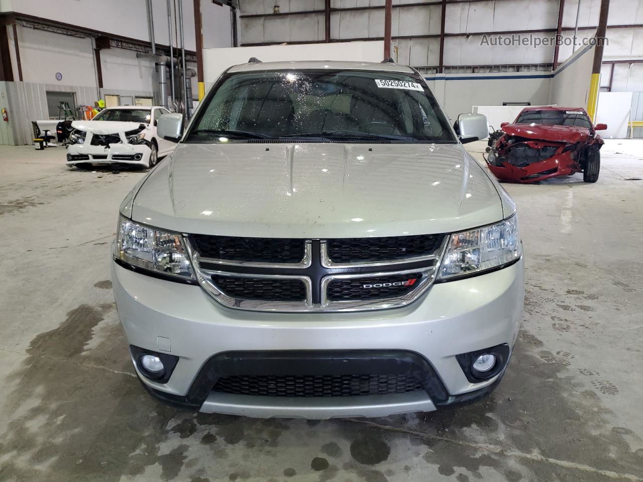 2014 Dodge Journey Sxt Silver vin: 3C4PDDBG7ET102930