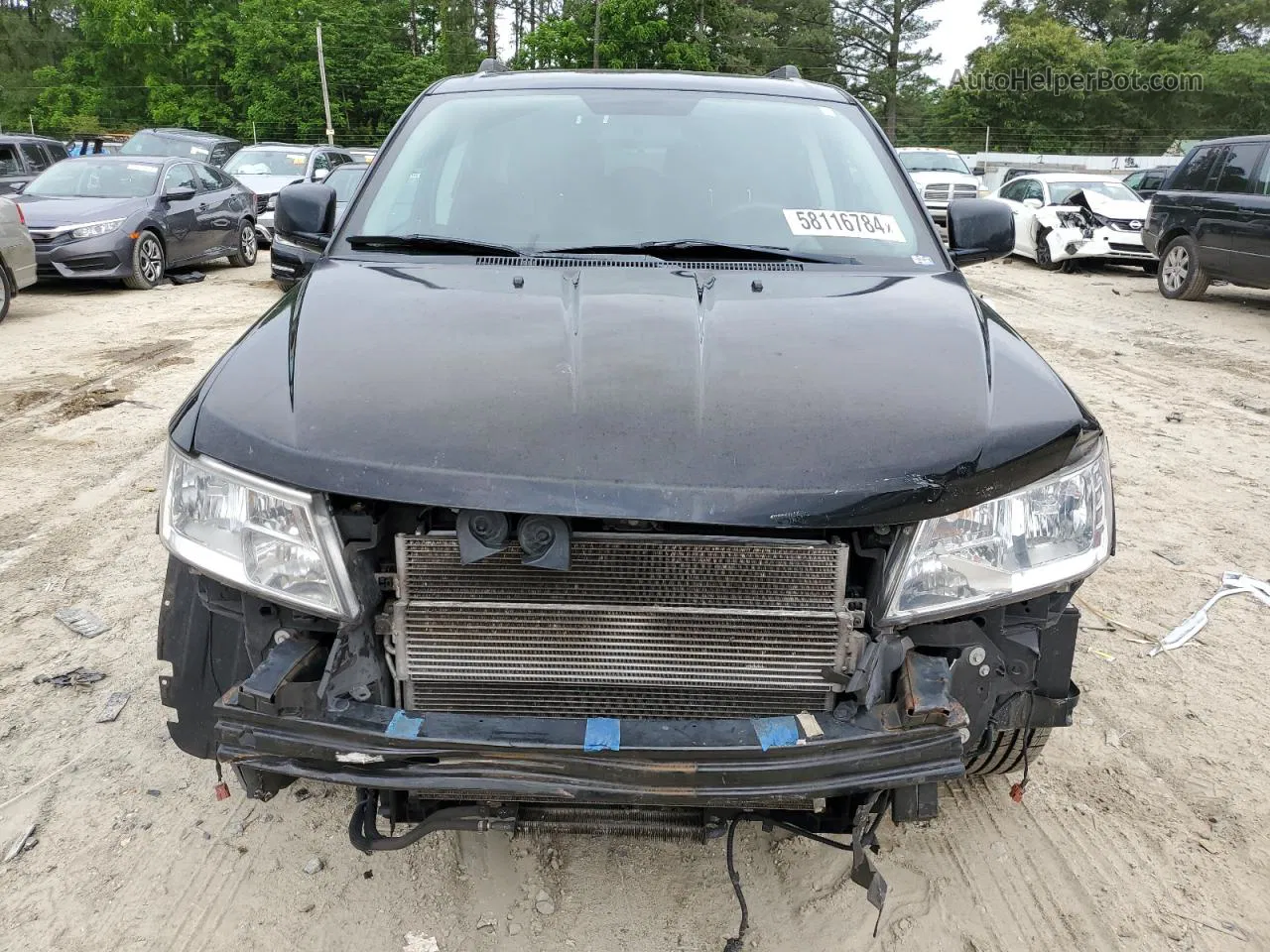 2014 Dodge Journey Sxt Black vin: 3C4PDDBG7ET251371