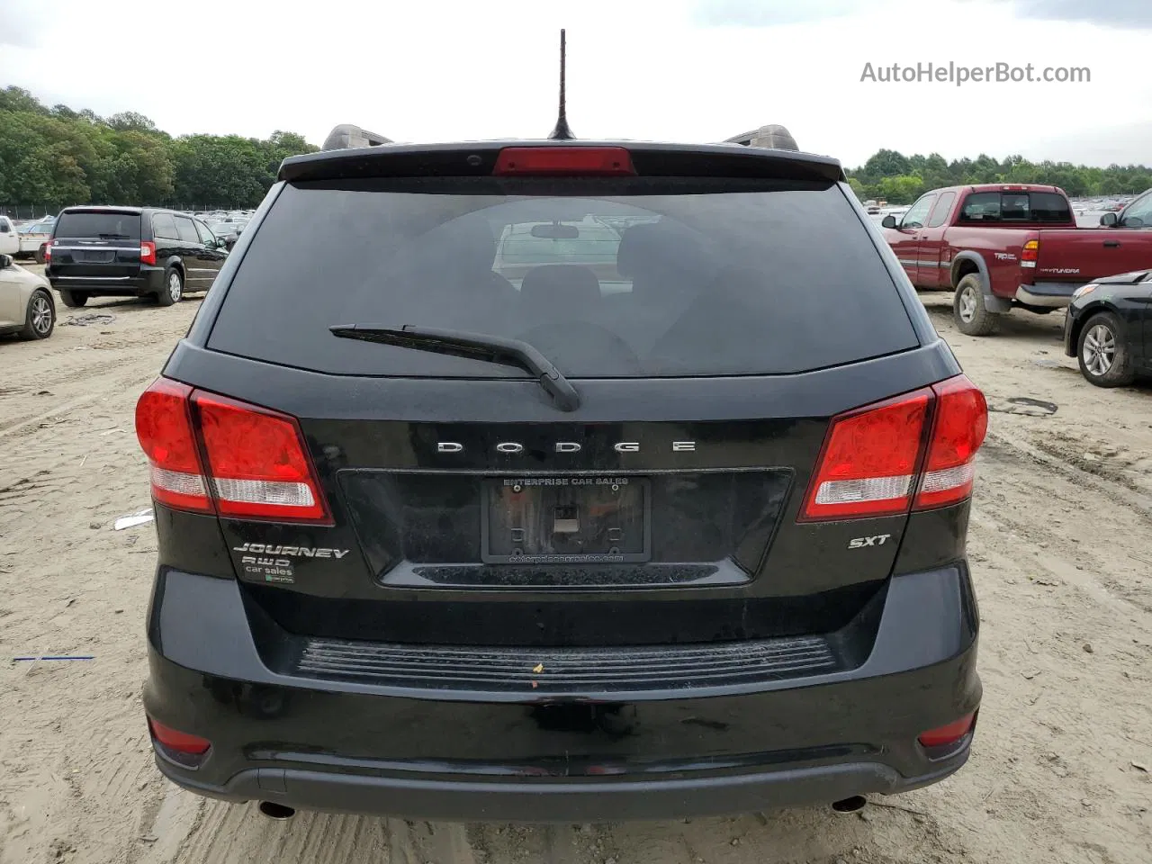 2014 Dodge Journey Sxt Black vin: 3C4PDDBG7ET251371