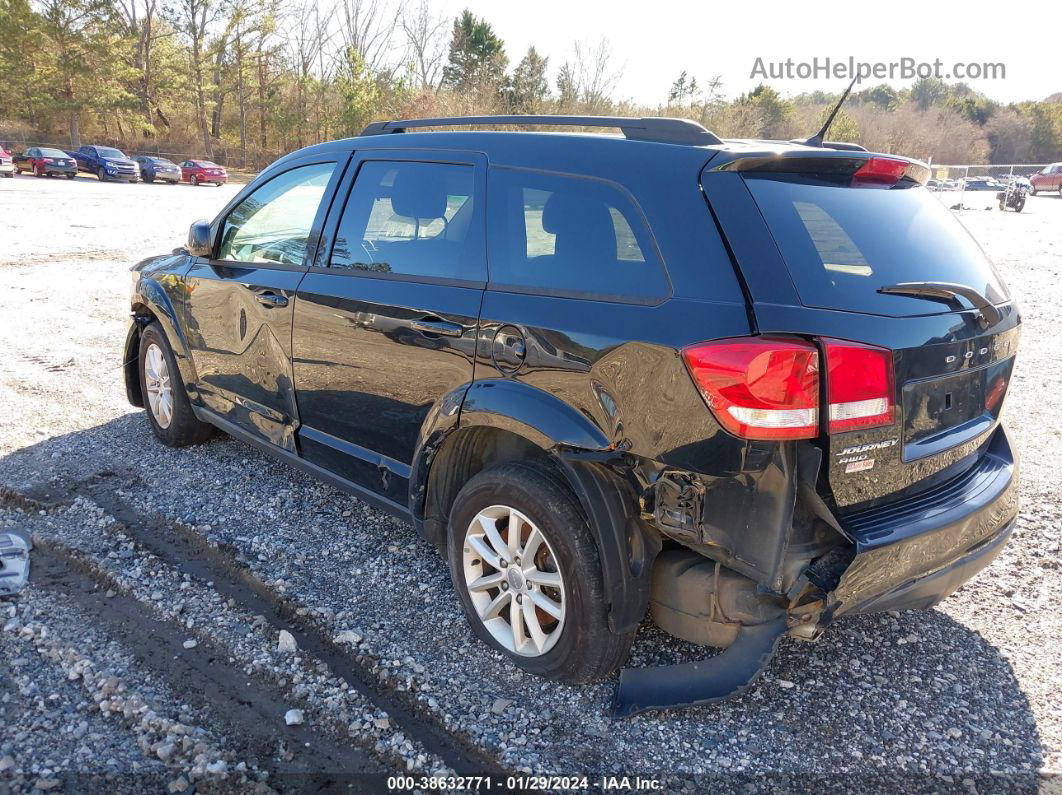 2016 Dodge Journey Sxt Black vin: 3C4PDDBG7GT189697