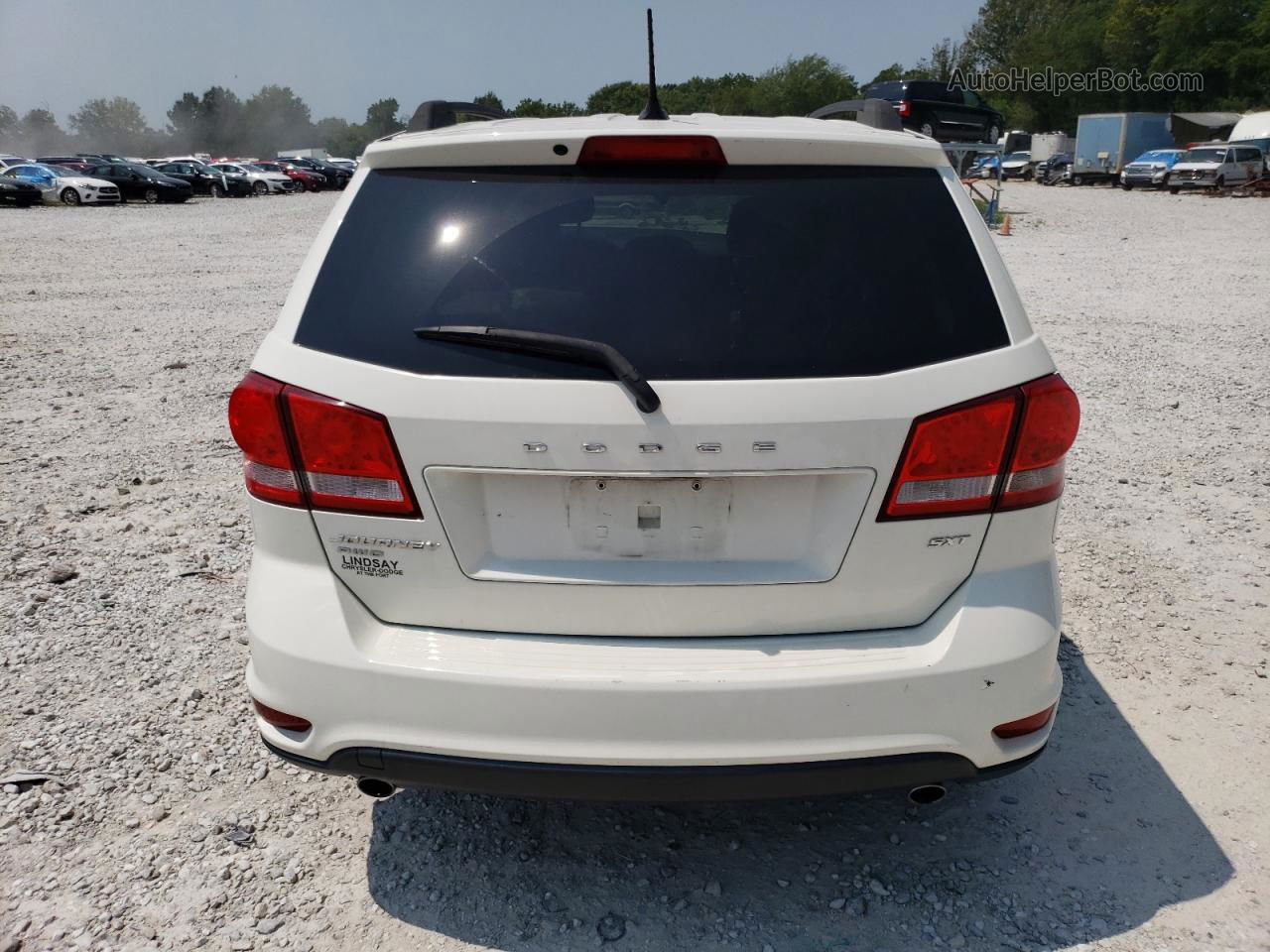 2017 Dodge Journey Sxt White vin: 3C4PDDBG7HT525236