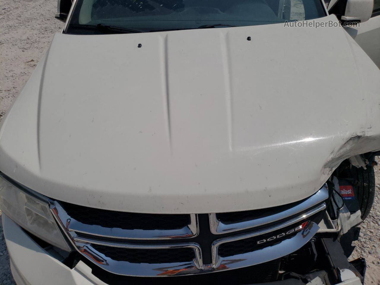 2017 Dodge Journey Sxt White vin: 3C4PDDBG7HT525236