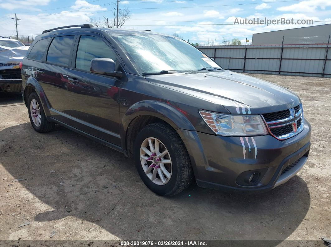 2017 Dodge Journey Sxt Awd Gray vin: 3C4PDDBG7HT592435