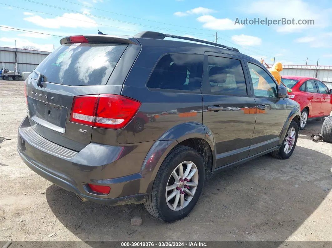 2017 Dodge Journey Sxt Awd Gray vin: 3C4PDDBG7HT592435