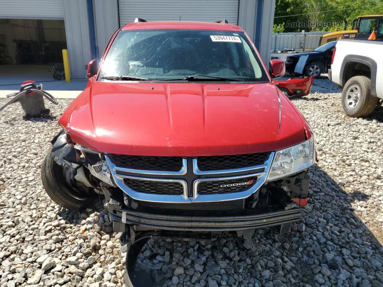 2015 Dodge Journey Sxt Red vin: 3C4PDDBG8FT730559