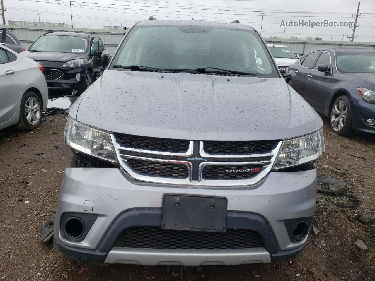 2016 Dodge Journey Sxt Silver vin: 3C4PDDBG8GT141948