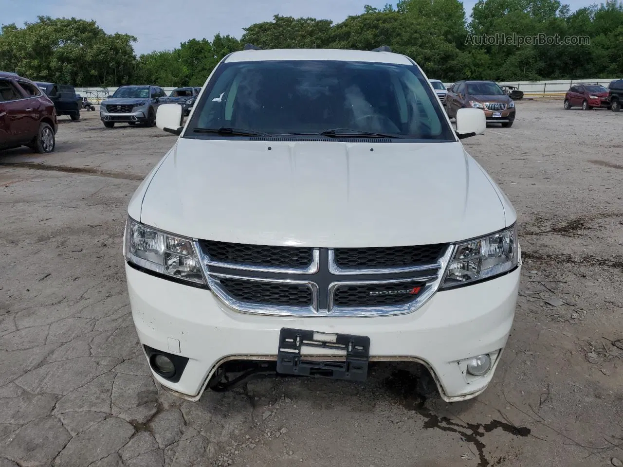 2016 Dodge Journey Sxt White vin: 3C4PDDBG8GT141951