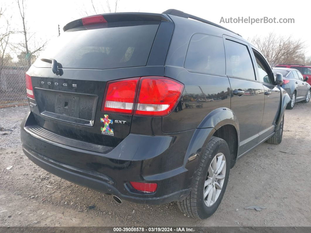 2016 Dodge Journey Sxt Черный vin: 3C4PDDBG8GT179759