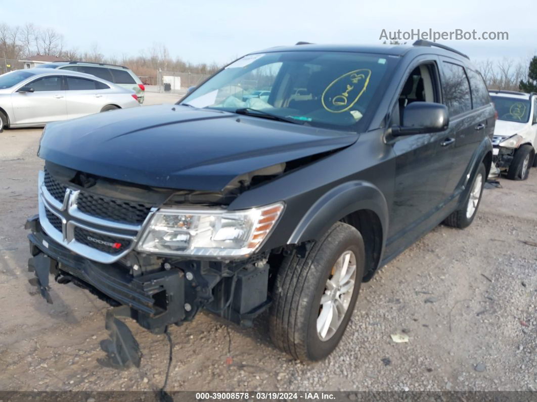 2016 Dodge Journey Sxt Черный vin: 3C4PDDBG8GT179759