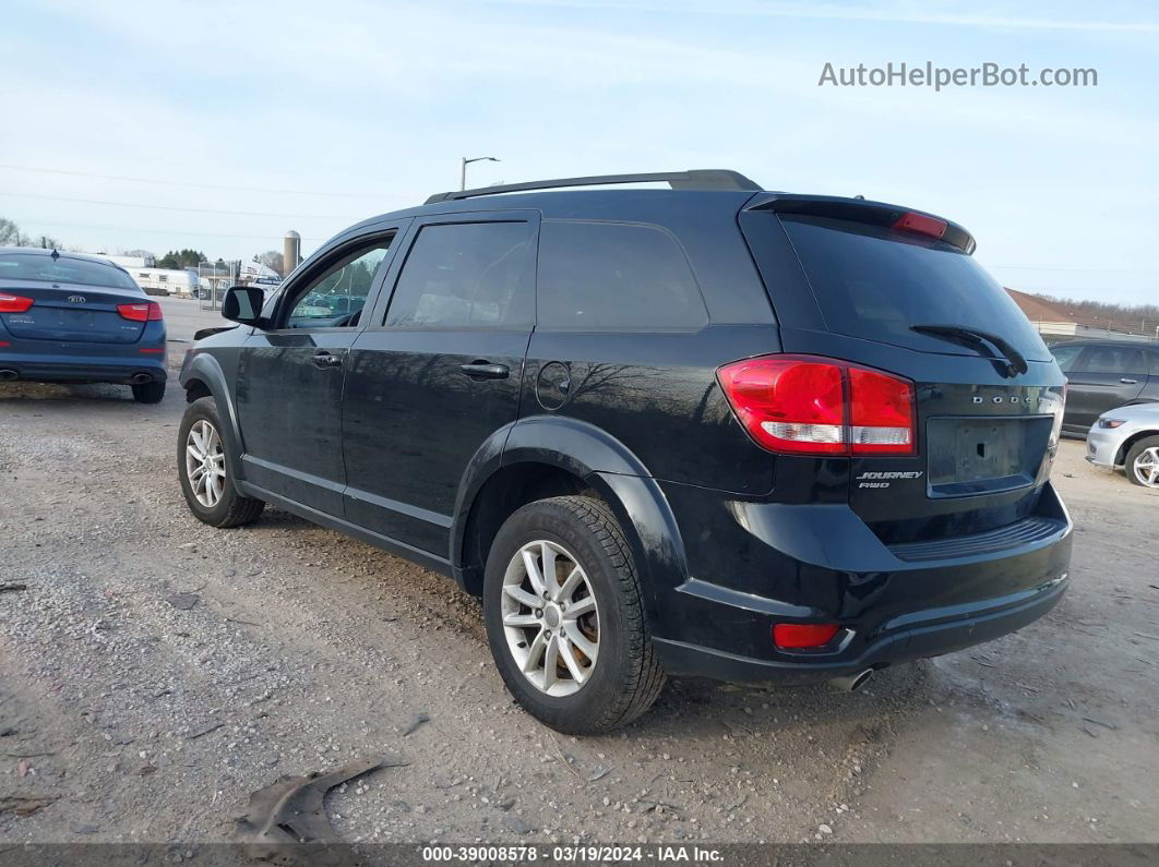 2016 Dodge Journey Sxt Black vin: 3C4PDDBG8GT179759