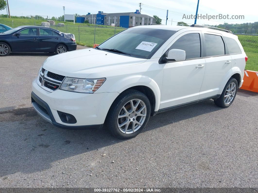 2016 Dodge Journey Sxt White vin: 3C4PDDBG8GT190129