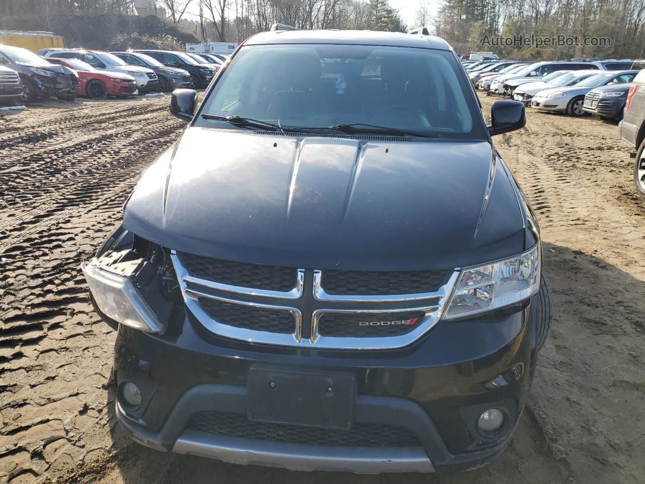 2017 Dodge Journey Sxt Black vin: 3C4PDDBG8HT513063