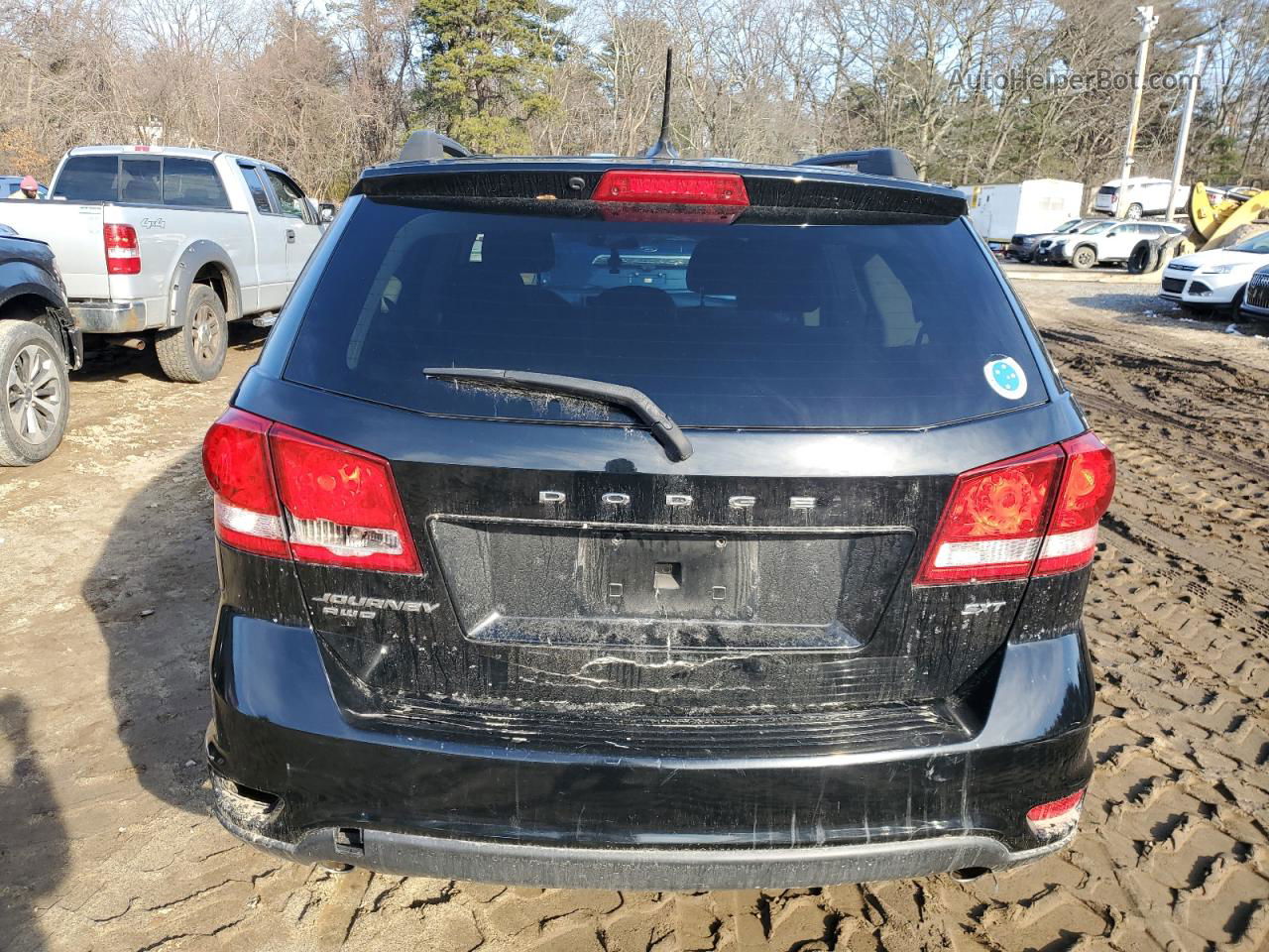 2017 Dodge Journey Sxt Black vin: 3C4PDDBG8HT513063