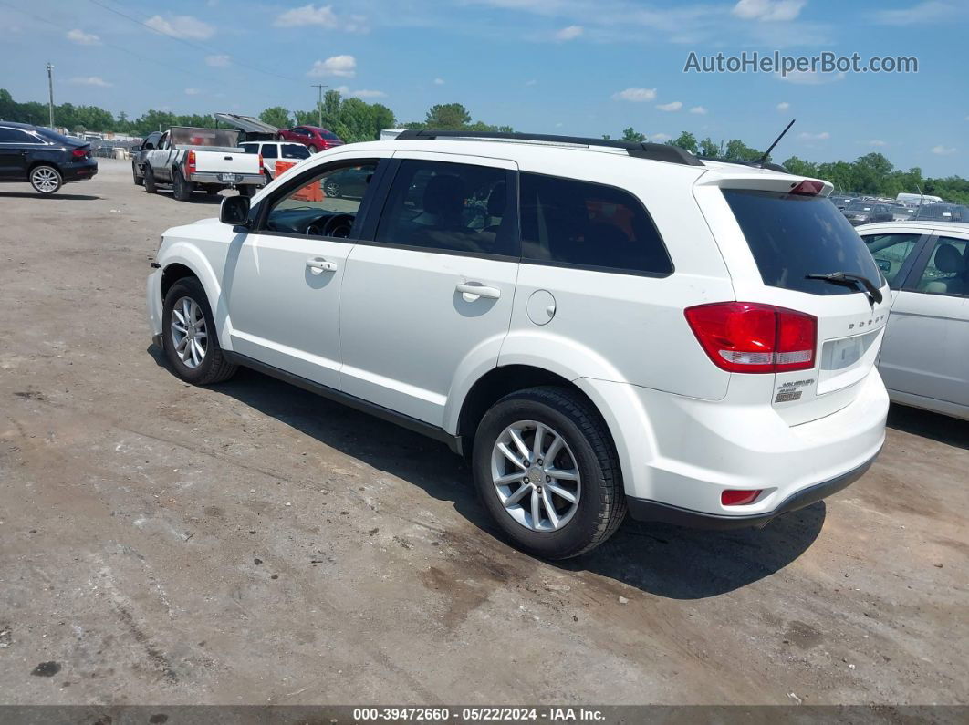 2014 Dodge Journey Sxt Белый vin: 3C4PDDBG9ET271363