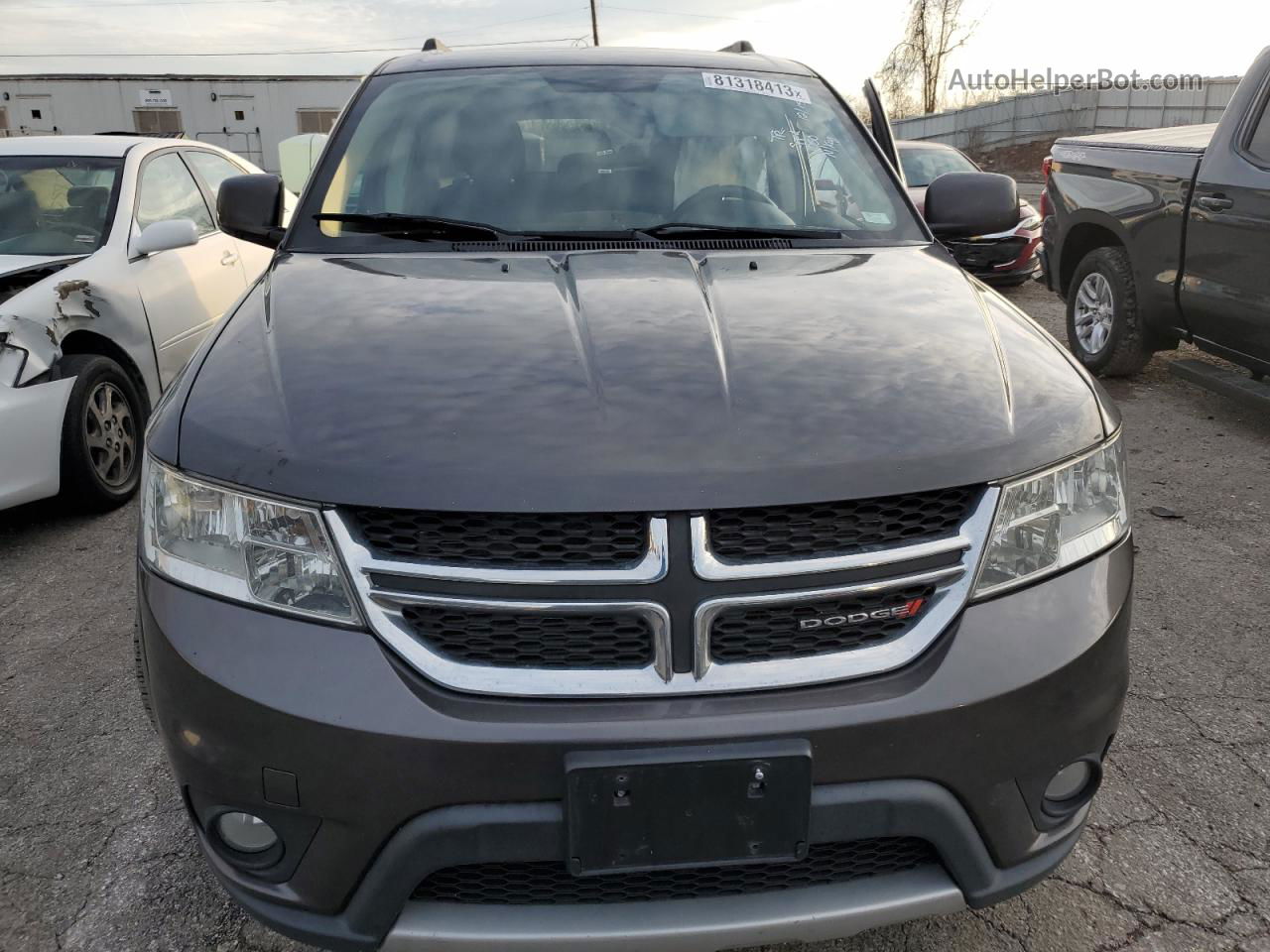 2015 Dodge Journey Sxt Gray vin: 3C4PDDBG9FT600791