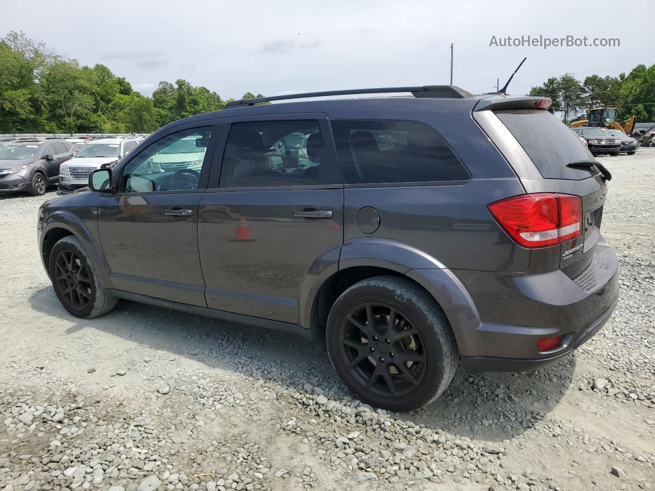 2015 Dodge Journey Sxt Charcoal vin: 3C4PDDBG9FT676673