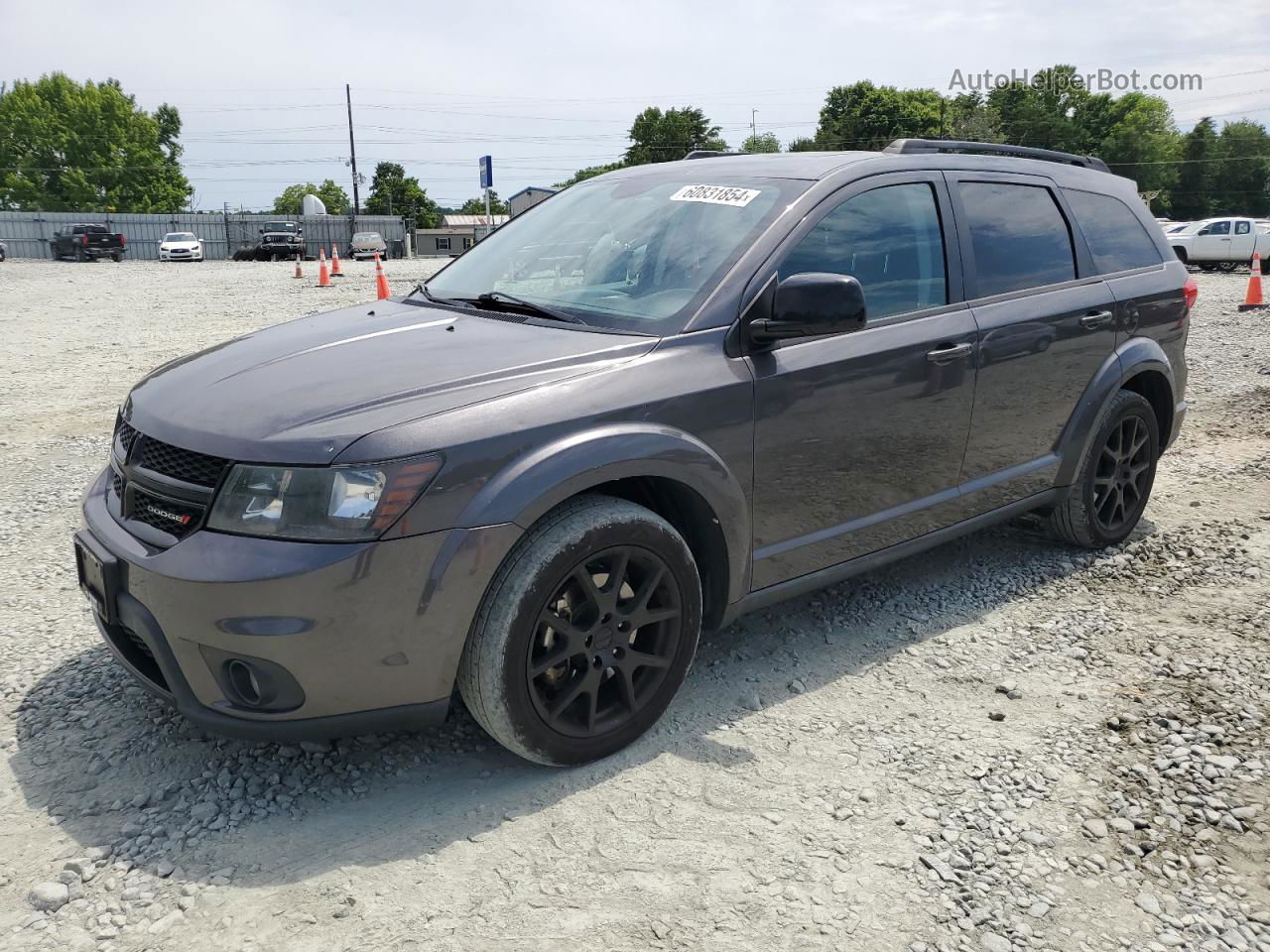 2015 Dodge Journey Sxt Угольный vin: 3C4PDDBG9FT676673