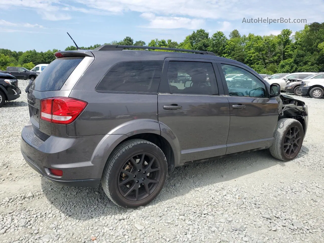 2015 Dodge Journey Sxt Charcoal vin: 3C4PDDBG9FT676673