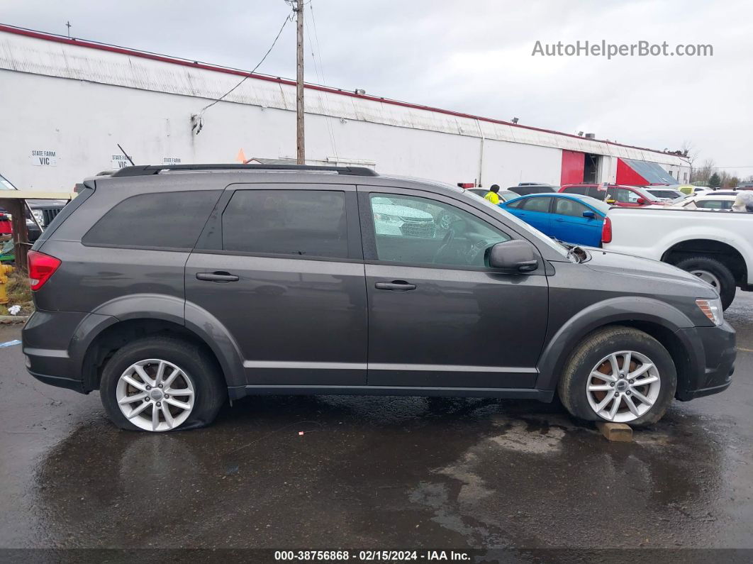 2016 Dodge Journey Sxt Gray vin: 3C4PDDBG9GT129081