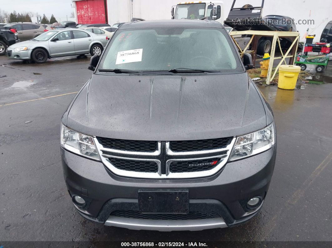 2016 Dodge Journey Sxt Gray vin: 3C4PDDBG9GT129081