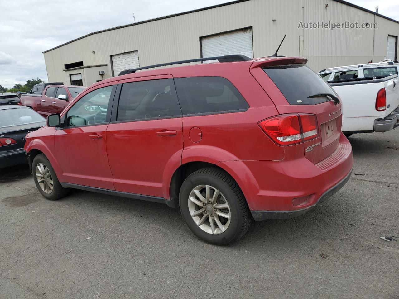 2016 Dodge Journey Sxt Красный vin: 3C4PDDBG9GT142672