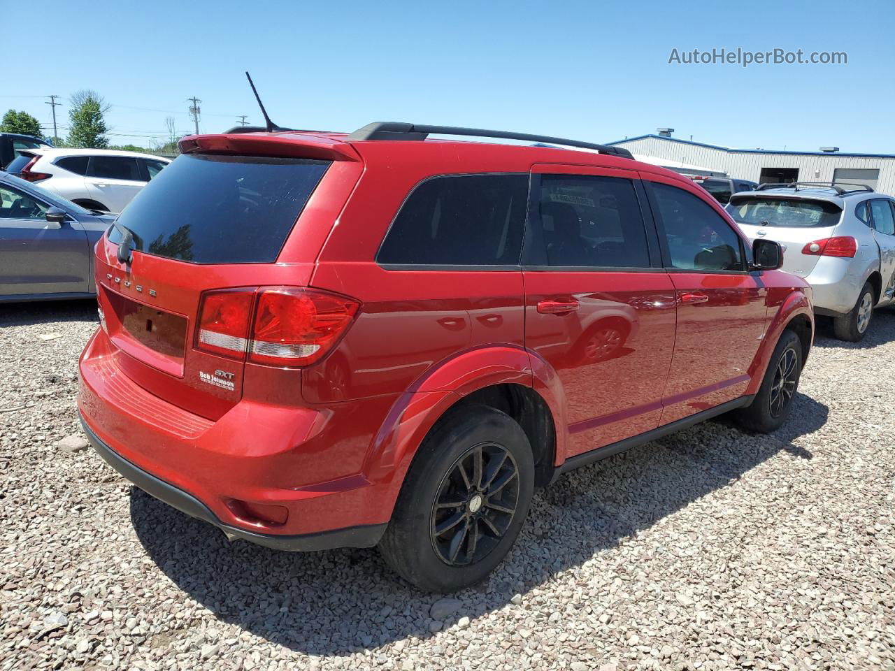 2016 Dodge Journey Sxt Burgundy vin: 3C4PDDBG9GT196473