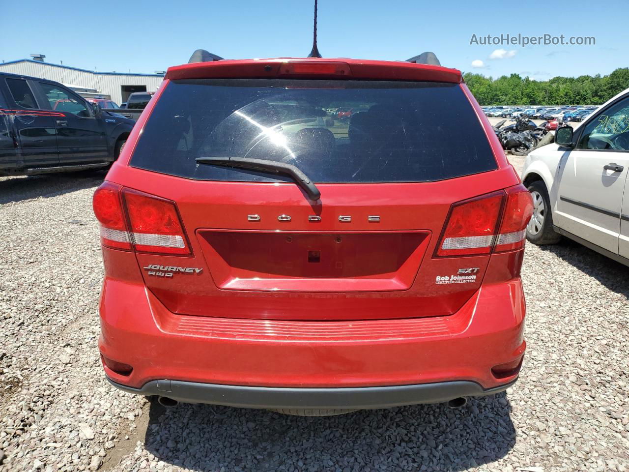 2016 Dodge Journey Sxt Burgundy vin: 3C4PDDBG9GT196473