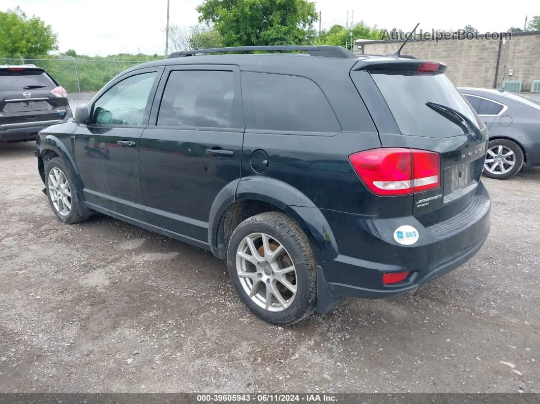 2016 Dodge Journey Sxt Black vin: 3C4PDDBG9GT217435