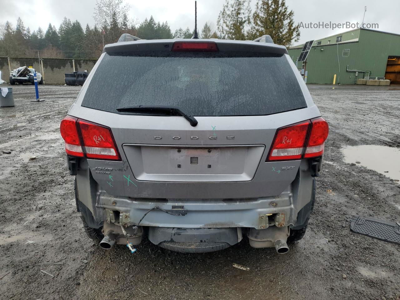 2017 Dodge Journey Sxt Silver vin: 3C4PDDBG9HT528722