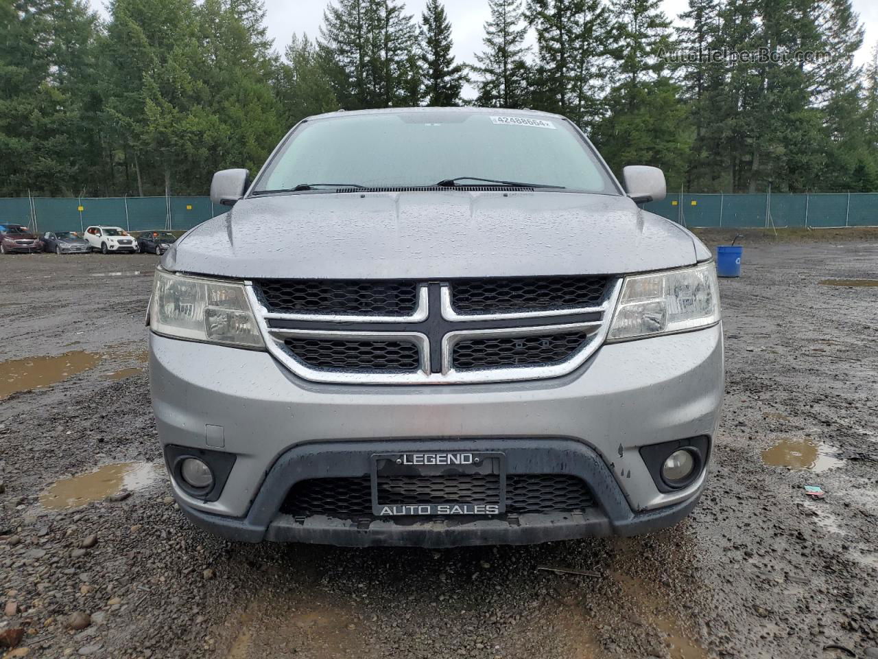 2017 Dodge Journey Sxt Silver vin: 3C4PDDBG9HT528722