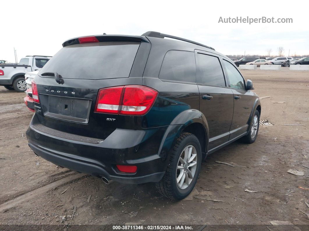 2014 Dodge Journey Sxt Черный vin: 3C4PDDBGXET271100