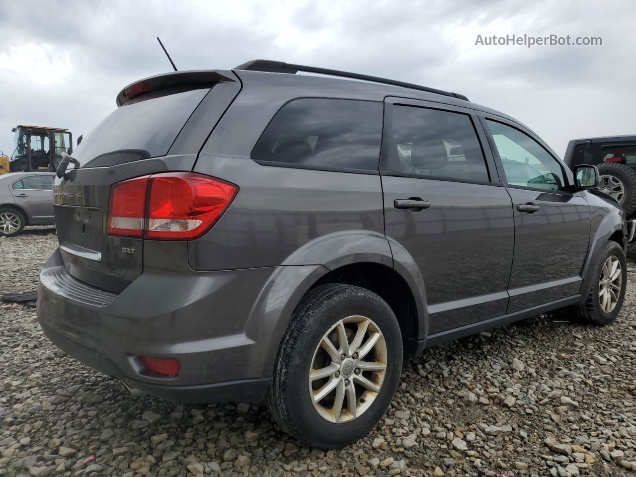 2015 Dodge Journey Sxt Charcoal vin: 3C4PDDBGXFT584679