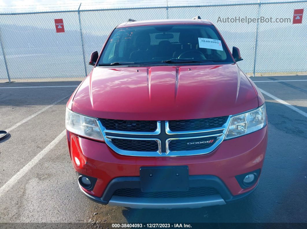 2016 Dodge Journey Sxt Красный vin: 3C4PDDBGXGT142647