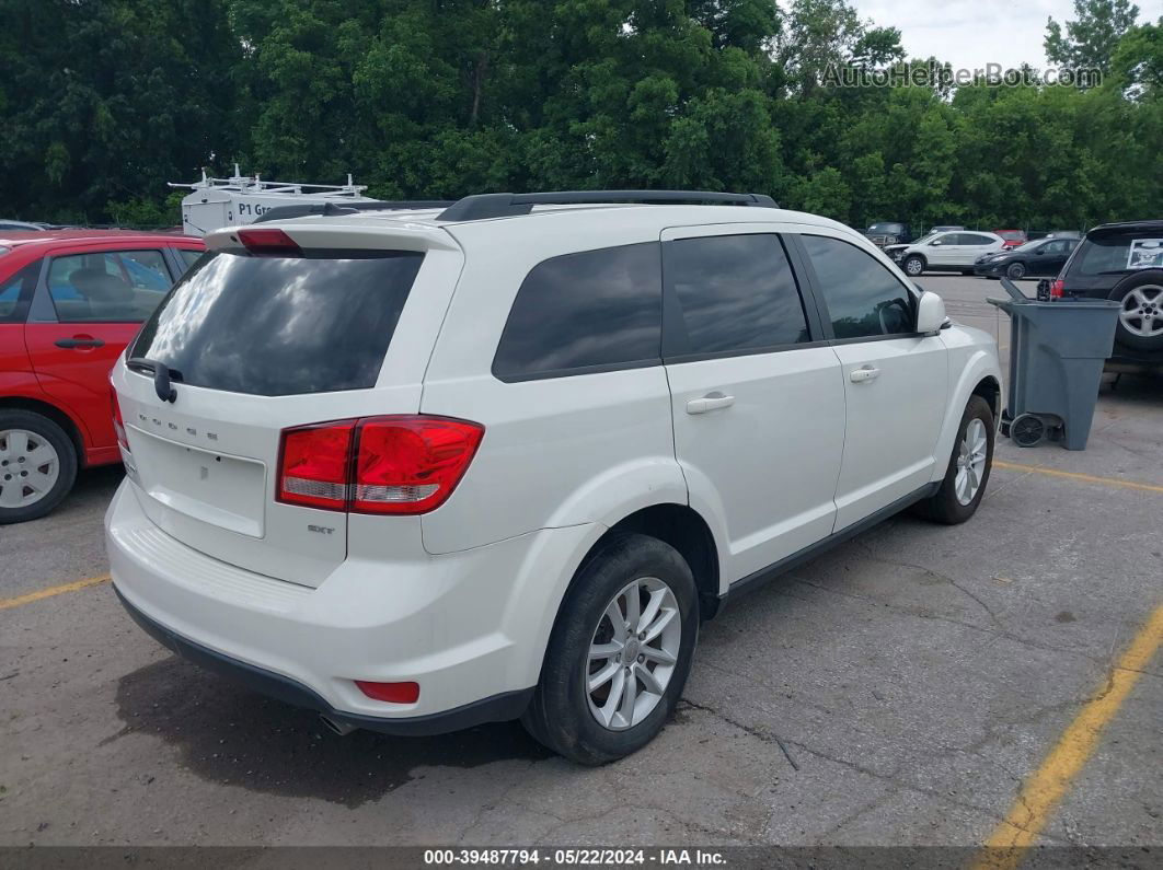 2017 Dodge Journey Sxt Awd White vin: 3C4PDDBGXHT528891