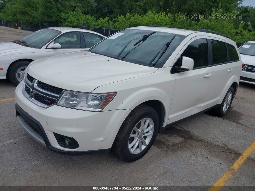 2017 Dodge Journey Sxt Awd White vin: 3C4PDDBGXHT528891