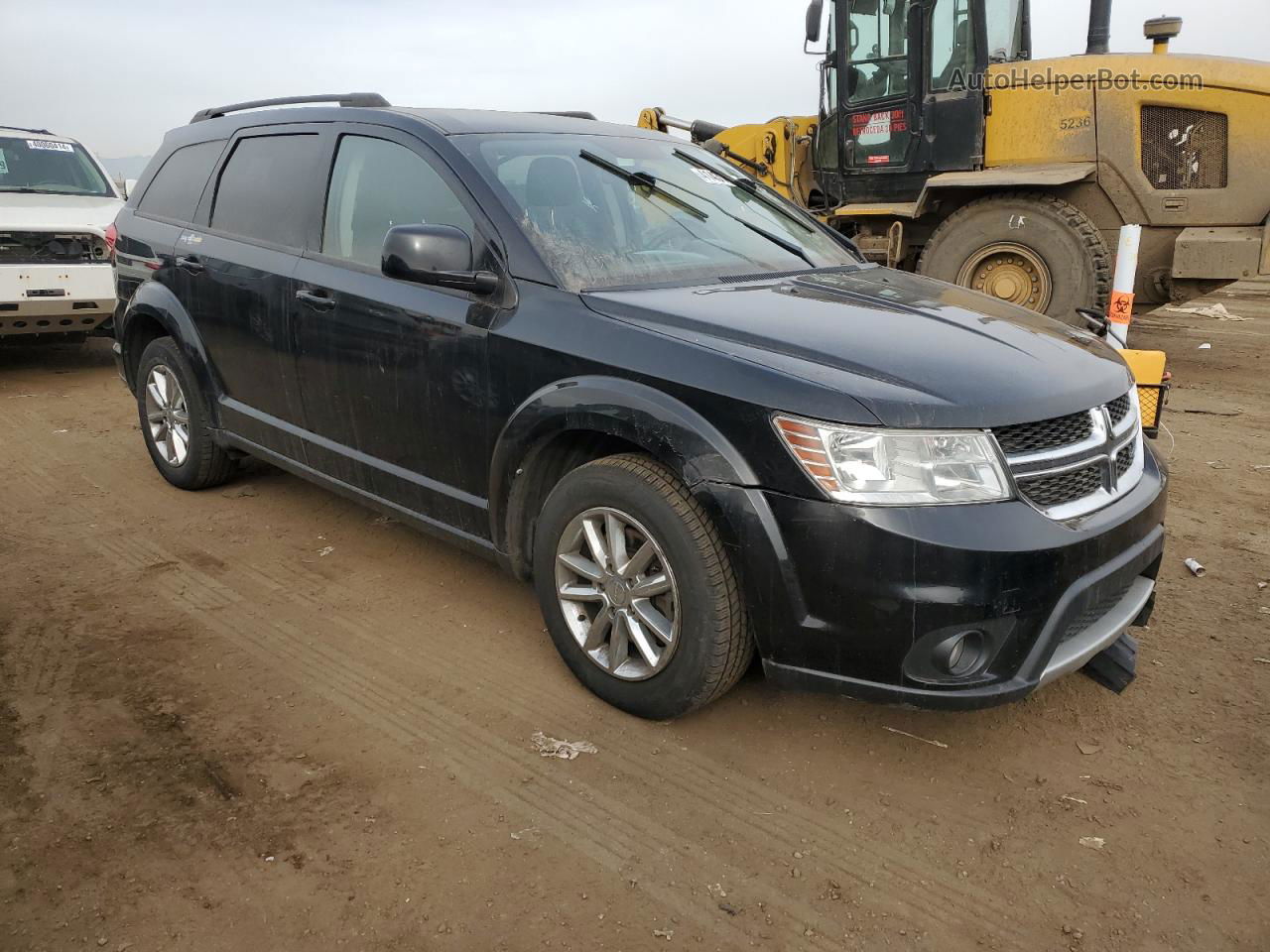 2017 Dodge Journey Sxt Black vin: 3C4PDDBGXHT577850