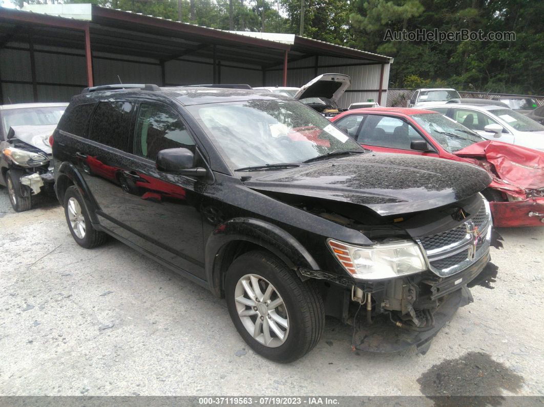 2017 Dodge Journey Sxt Black vin: 3C4PDDBGXHT618378