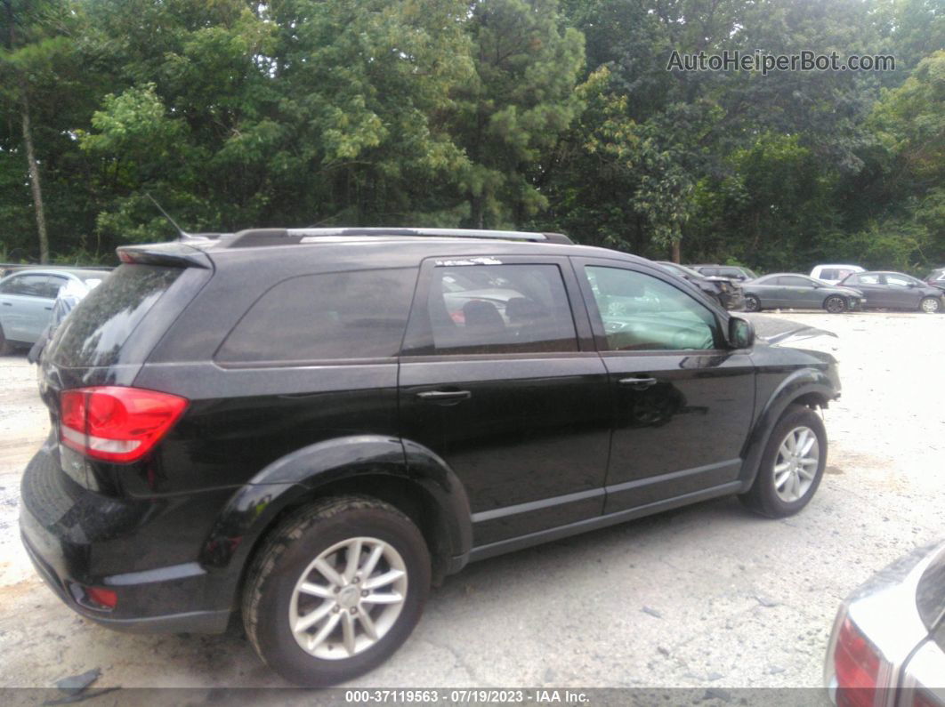 2017 Dodge Journey Sxt Black vin: 3C4PDDBGXHT618378