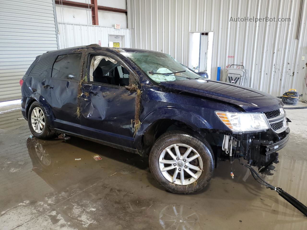 2017 Dodge Journey Sxt Blue vin: 3C4PDDBGXHT623435