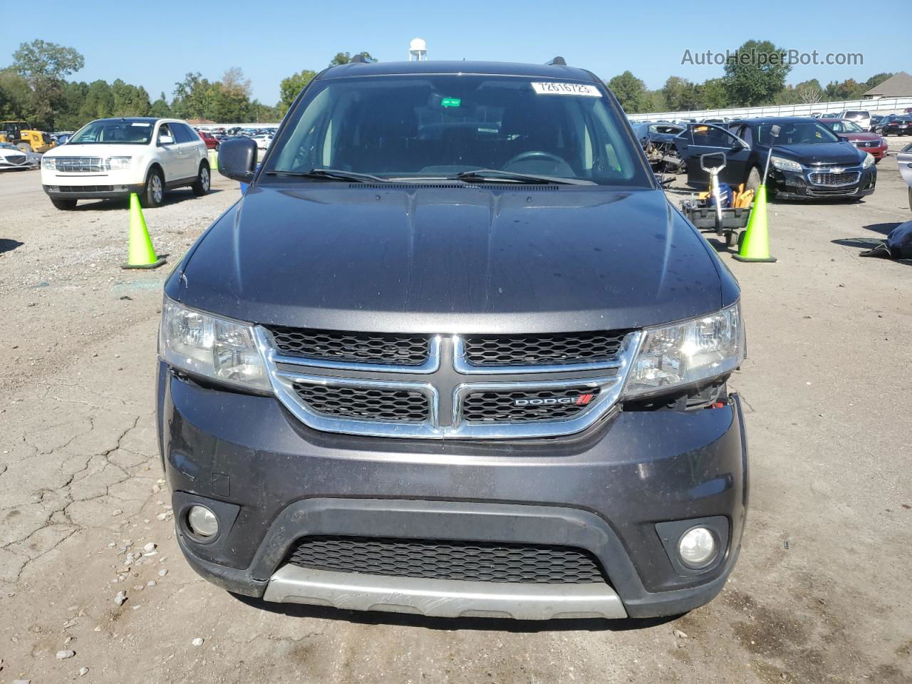 2014 Dodge Journey Limited Gray vin: 3C4PDDDG0ET184416