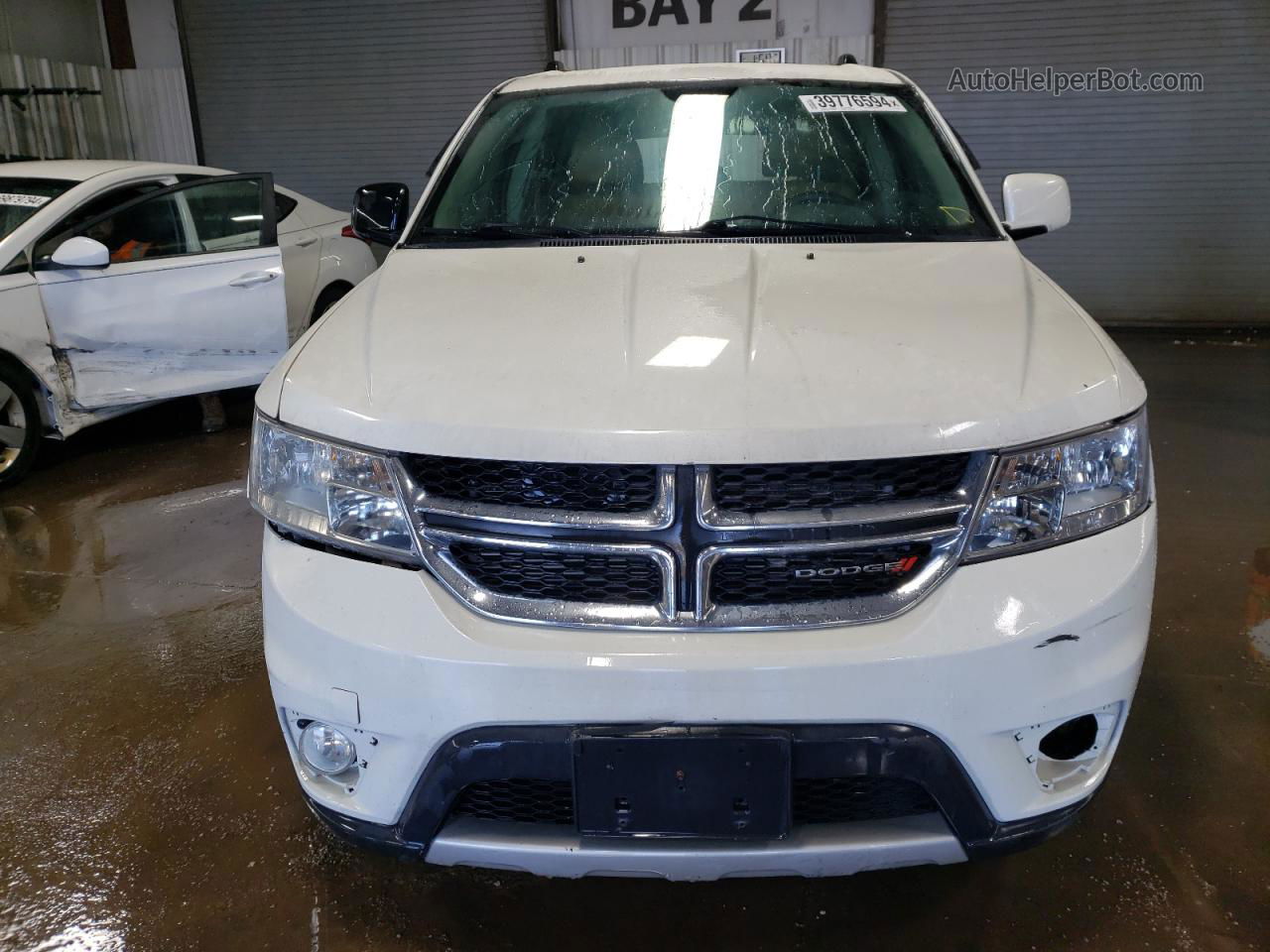 2014 Dodge Journey Limited White vin: 3C4PDDDG3ET121603