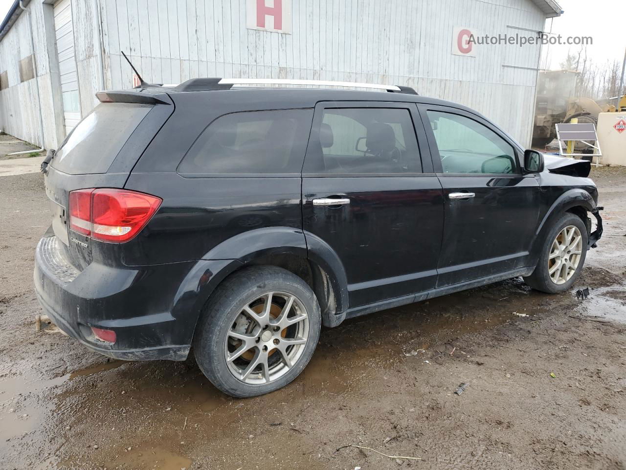 2014 Dodge Journey Limited Black vin: 3C4PDDDG3ET158148