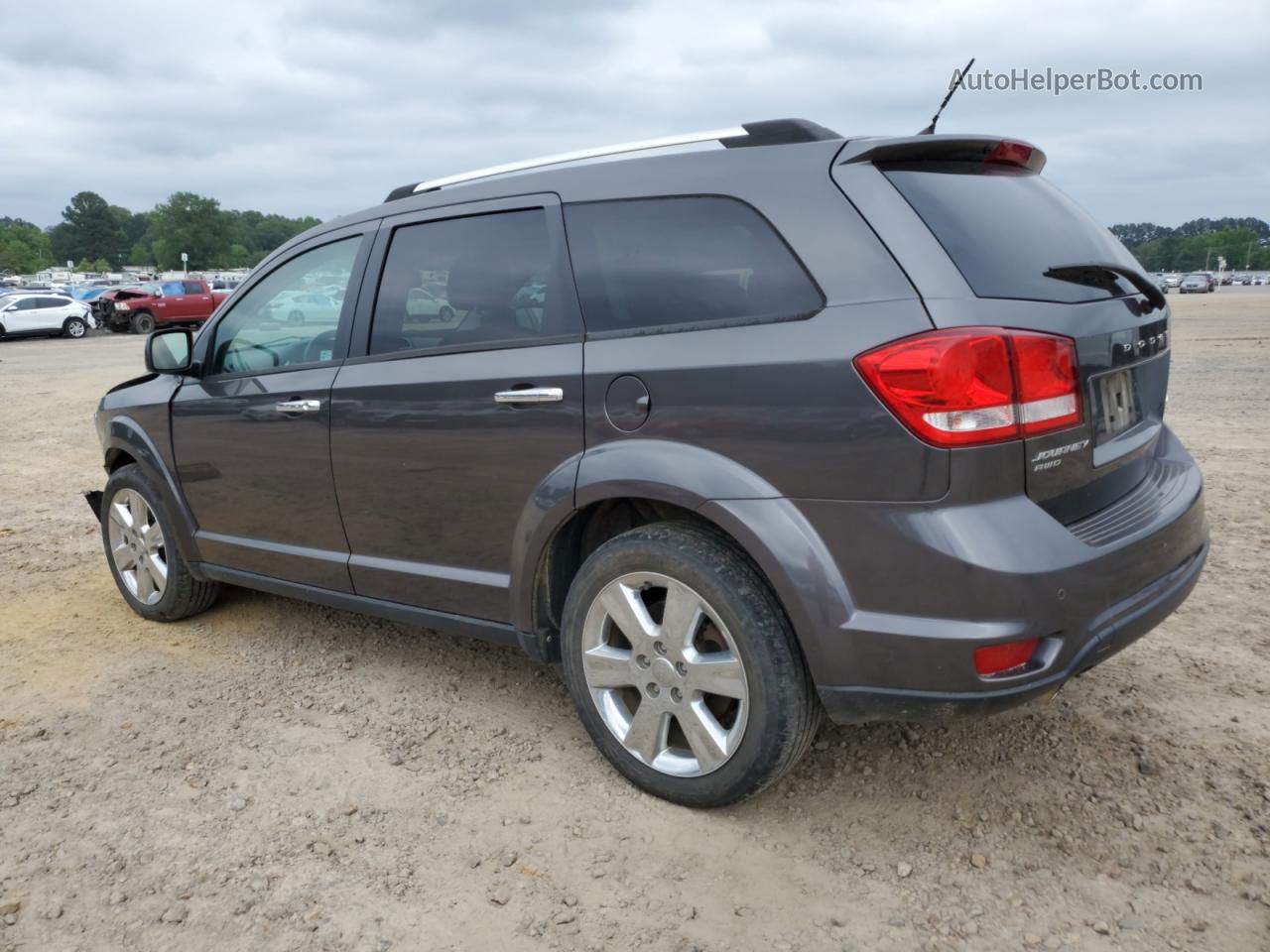 2014 Dodge Journey Limited Gray vin: 3C4PDDDG6ET262326