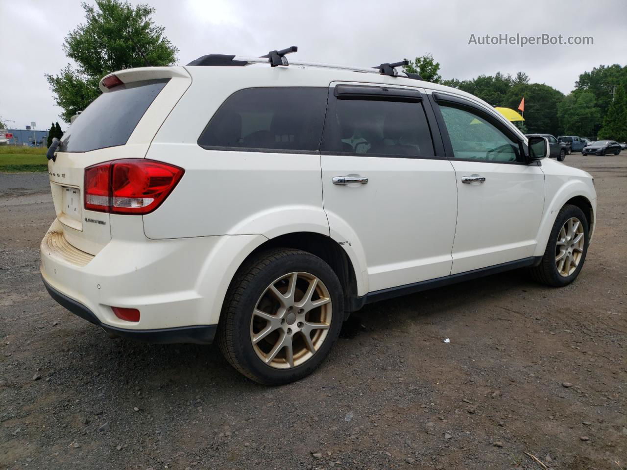 2015 Dodge Journey Limited Белый vin: 3C4PDDDG7FT518782