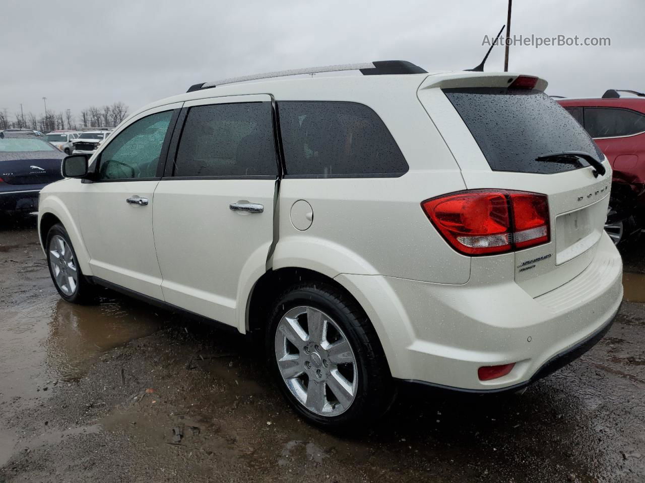 2015 Dodge Journey Limited White vin: 3C4PDDDG8FT541102