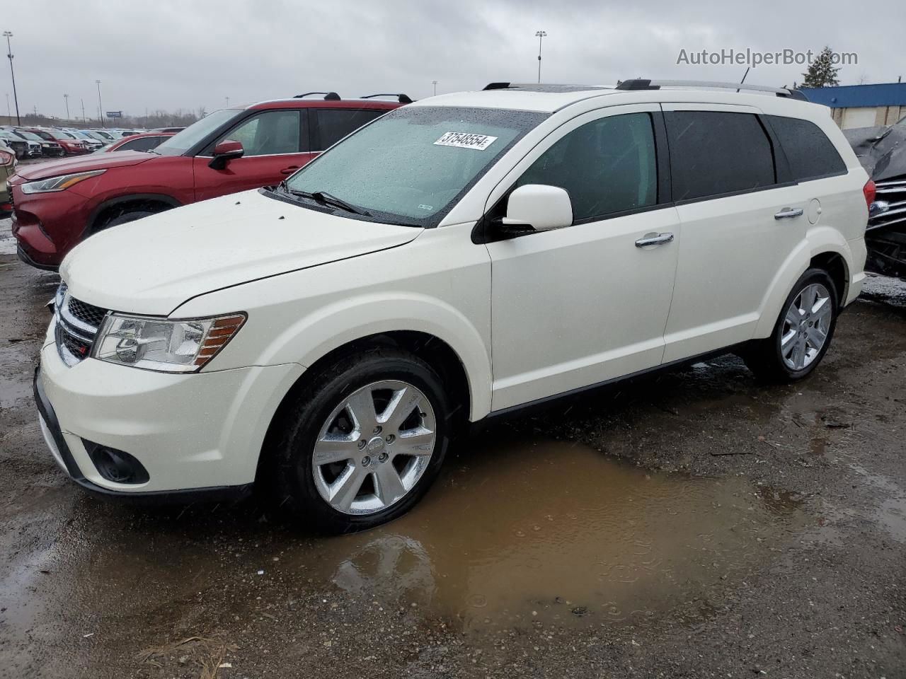 2015 Dodge Journey Limited White vin: 3C4PDDDG8FT541102