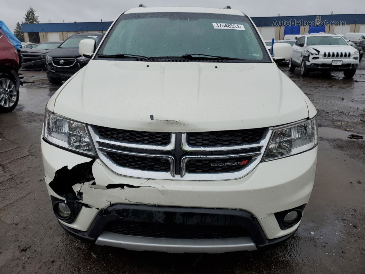 2015 Dodge Journey Limited White vin: 3C4PDDDG8FT541102