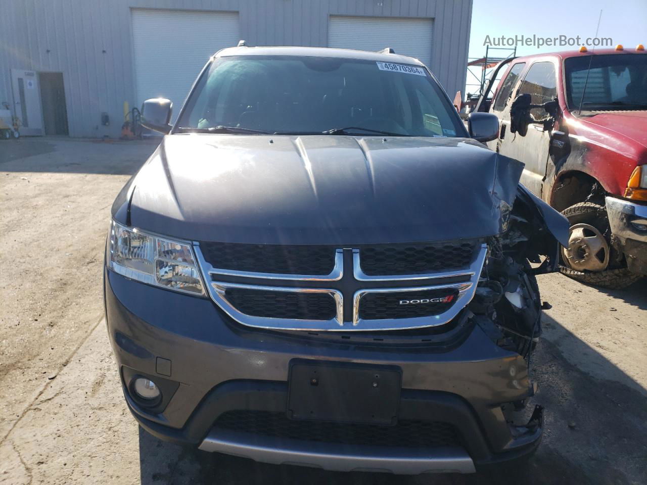 2014 Dodge Journey Limited Gray vin: 3C4PDDDG9ET284675