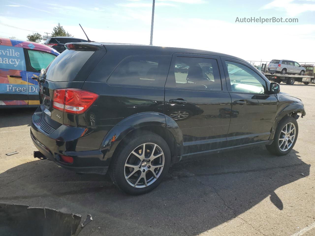 2015 Dodge Journey R/t Черный vin: 3C4PDDEG0FT597114